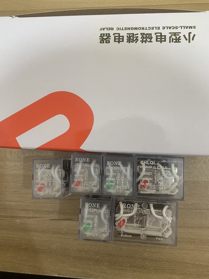 小型中间电磁继电器HH52P HH53P HH54P HH62P LY4 220V交流12V24V-图3