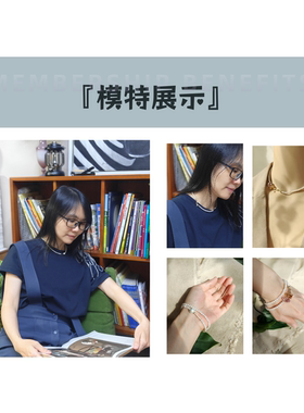 原创设计小珍珠女小众颈链锁骨链