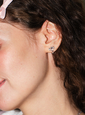 许愿系列s925银耳钉小茶壶