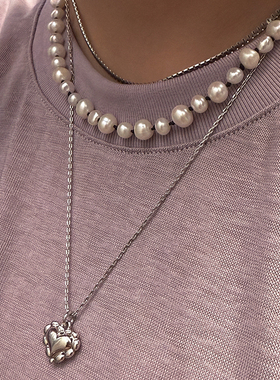 手工绳结珍珠项链手链