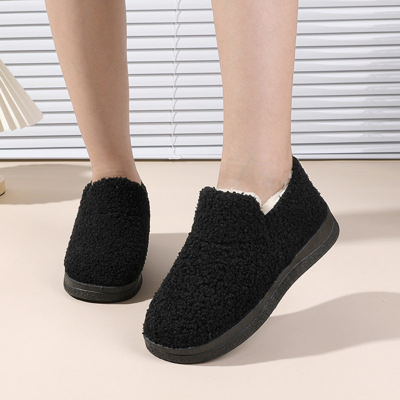 冬季新款舒适雪地靴加绒加厚保暖女棉鞋平跟软底短筒棉靴妈妈鞋,淘宝优惠券,粉丝福利购,淘宝优惠卷