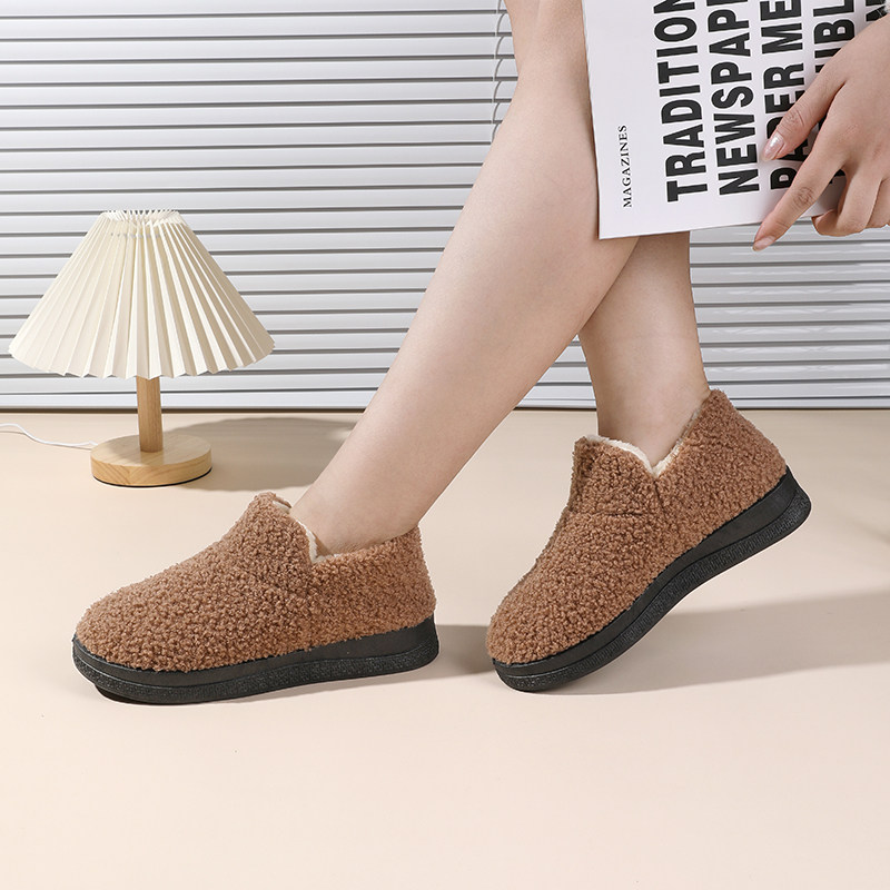 冬季新款舒适雪地靴加绒加厚保暖女棉鞋平跟软底短筒棉靴妈妈鞋,淘宝优惠券,粉丝福利购,淘宝优惠卷