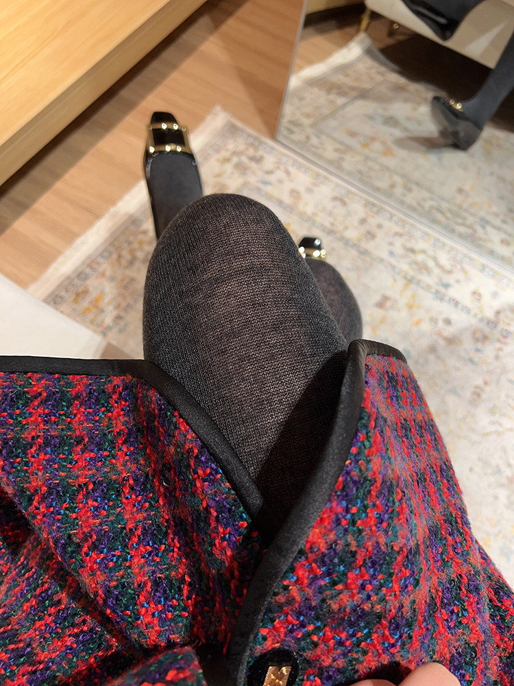 外贸31%羊毛简约平板加绒打底袜女冬保暖弹力显瘦灰色连裤袜A123,淘宝优惠券,粉丝福利购,淘宝优惠卷