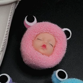 Crocs, пряжка для обуви, мультяшная милая кукла, DIY