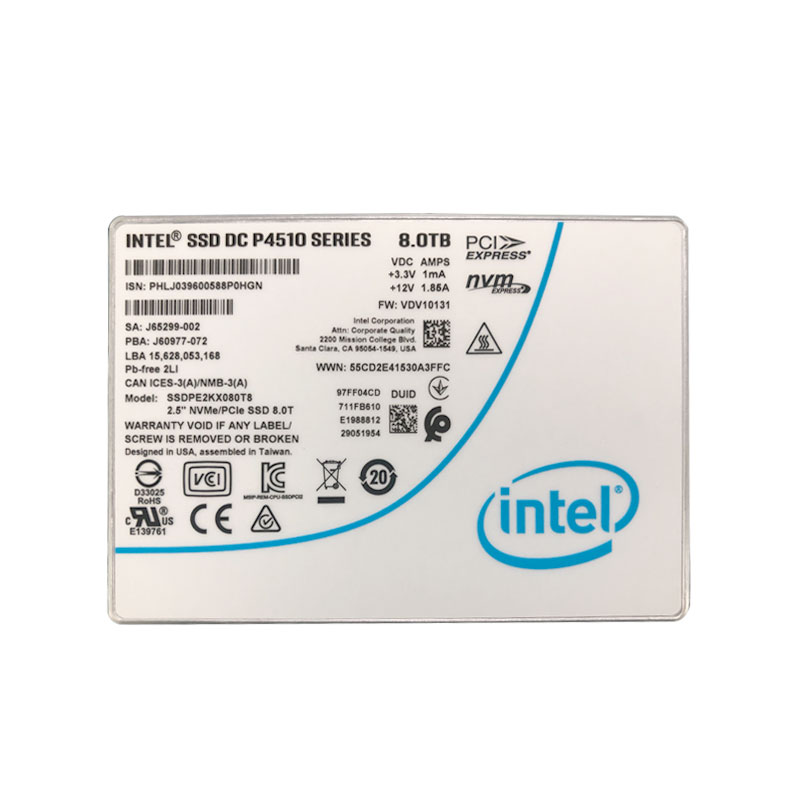 Intel/英特尔 P4500p4510 2T4T8T U.2 nvme企业固态硬盘服务器SSD - 图3