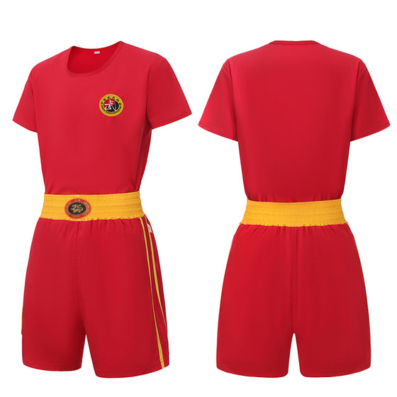 Children's boxing and Sanda suit for boys and girls, professional fighting suit, competition training, free fighting adult martial arts suit