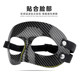 Football basketball anti-collision mask protective gear upper half face football game breathable sports face mask sports protective gear