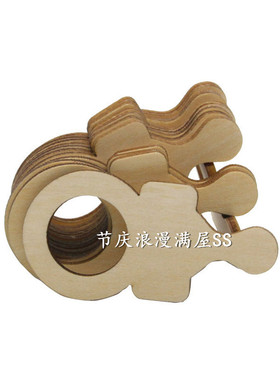 木牌雕刻切割刻字 心愿吊卡奶嘴木质挂牌 DIY手写木板吊牌 50片