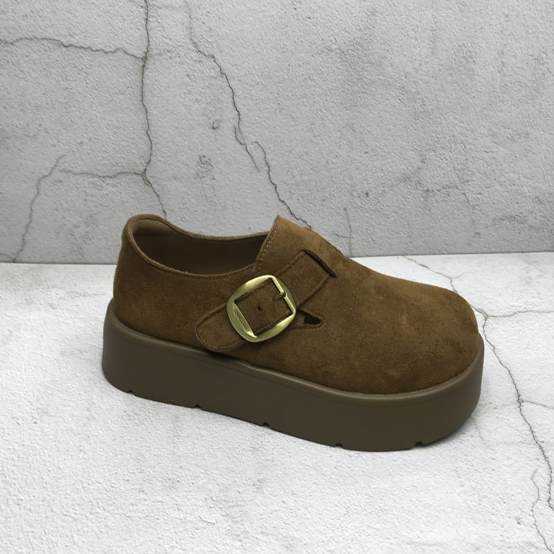 品牌撤柜2026春季新款断码处理时尚女鞋深口圆头休闲搭扣厚底单鞋,淘宝优惠券,粉丝福利购,淘宝优惠卷