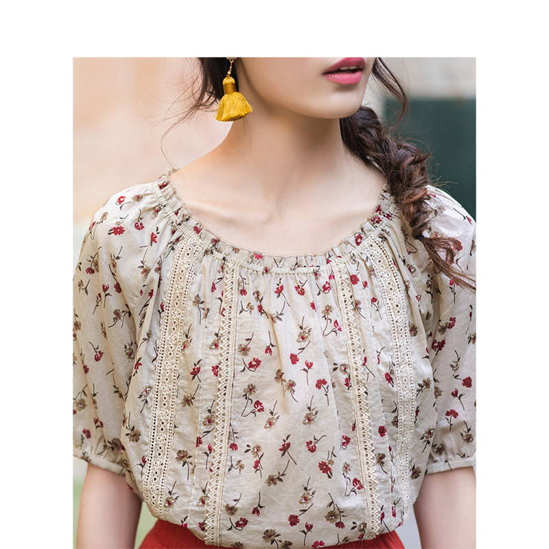  茵曼田田极客衬衫