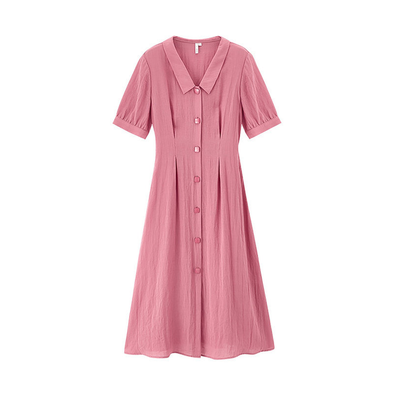 茵曼又纯又欲初恋系2020夏季连衣裙 茵曼田田极客连衣裙