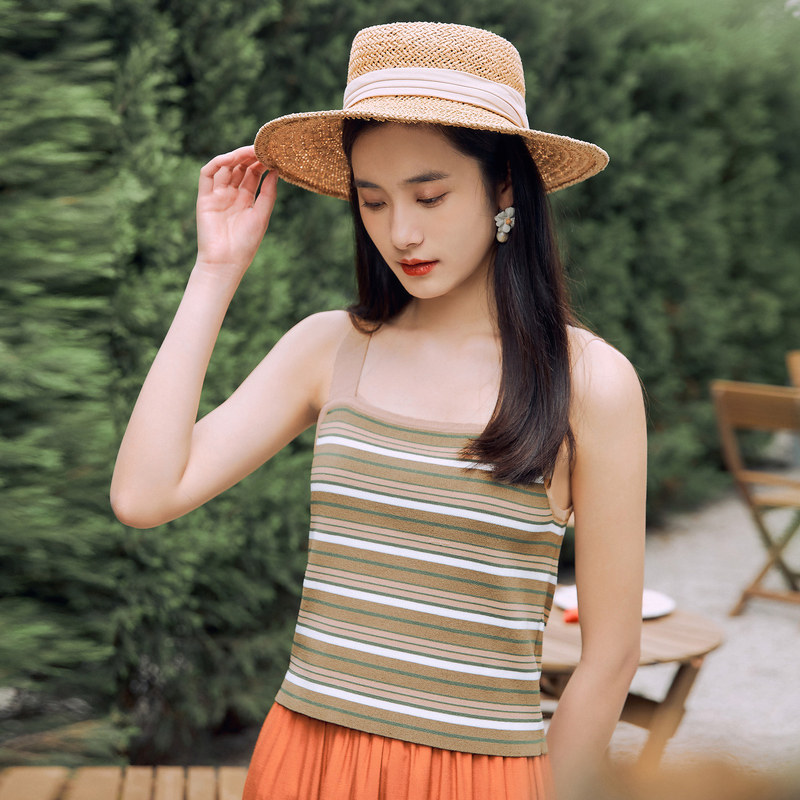  茵曼翰飞背心吊带