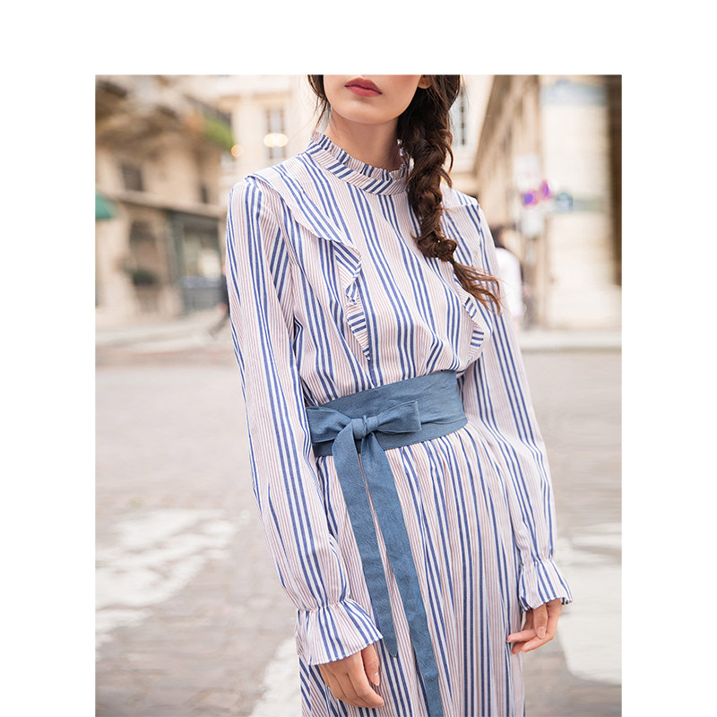  茵曼翰飞连衣裙