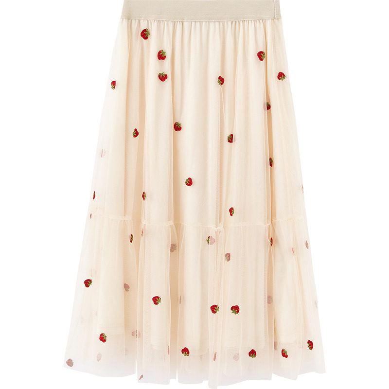  茵曼翰飞半身裙