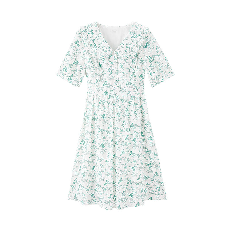  茵曼翰飞连衣裙