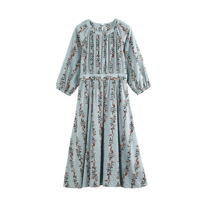  茵曼翰飞连衣裙