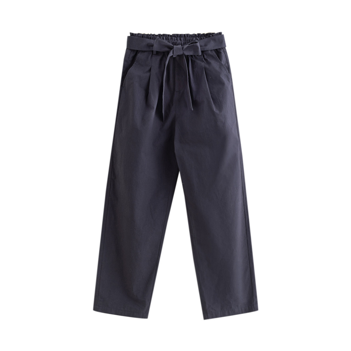 茵曼旗舰店2020哈伦裤纯棉全棉裤子 茵曼翰飞休闲裤