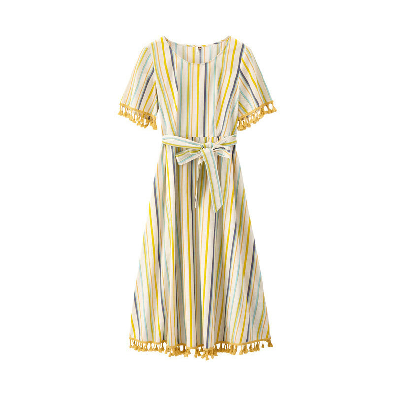  茵曼翰飞连衣裙