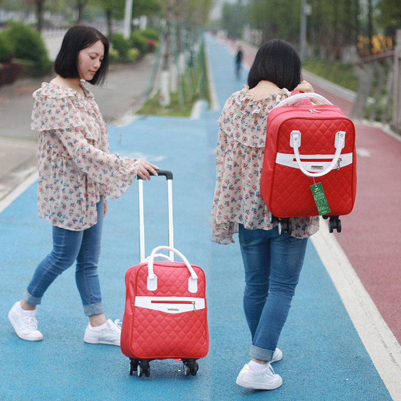 拉杆双肩背包旅行袋防水大容量行李包女手提万向轮短途旅游登机男,淘宝优惠券,粉丝福利购,淘宝优惠卷