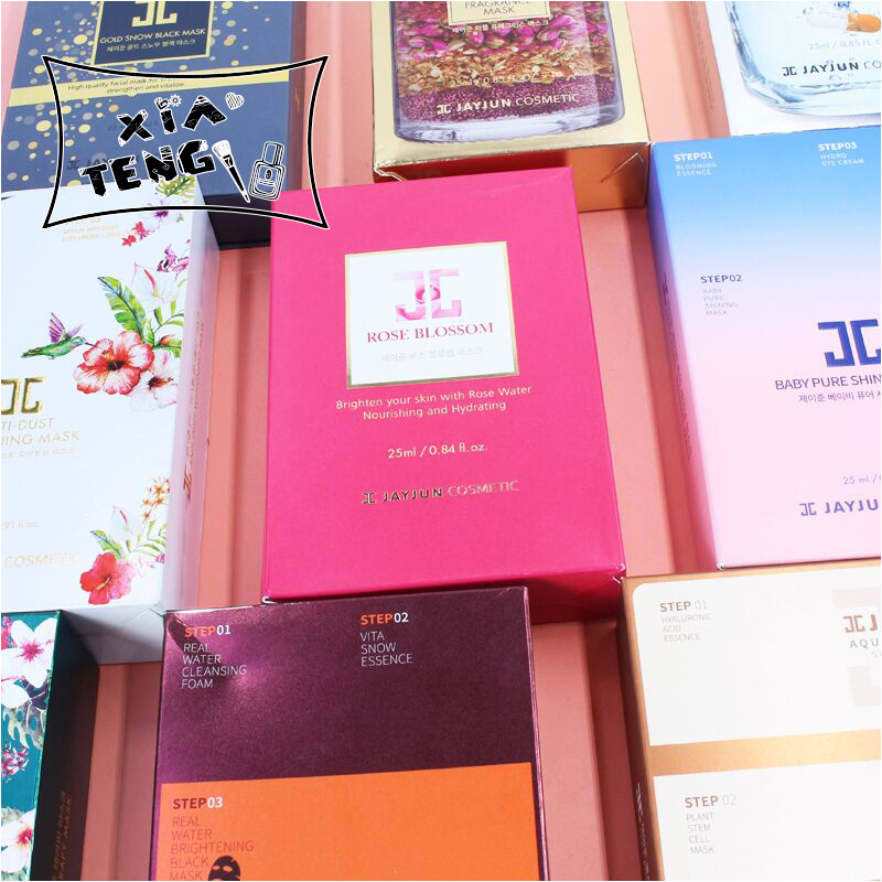 韓國JAYJUN水光針三部曲面膜櫻花玫瑰薰衣草霧霾維他命蜂蜜果蔬