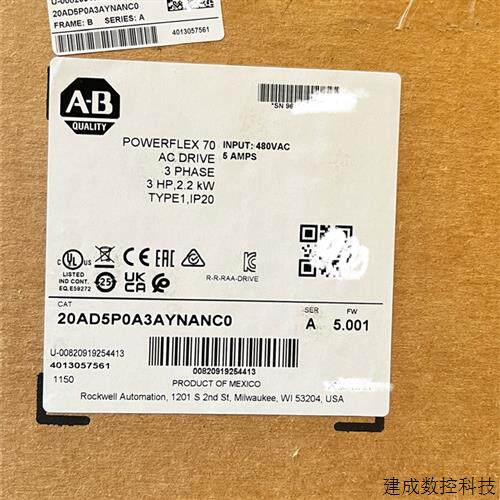 议价20AD5P0A0AYNANC0 AB PF70变频器20AD5P0A3AYNNNC0议价出售-图0