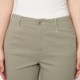 Daily single commuting leisure high waist nine-minute four-sided flashing cool