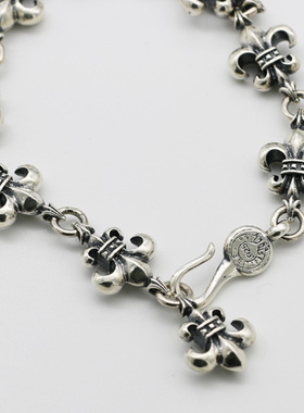 纯银童军花复古欧美风首饰品包邮