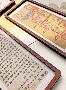 创意古风国画冰箱贴十大名画