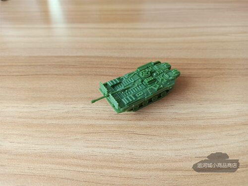 成品拇指大小塑料模型瑞典Strv103系列S型主战坦克满50包邮 - 图2