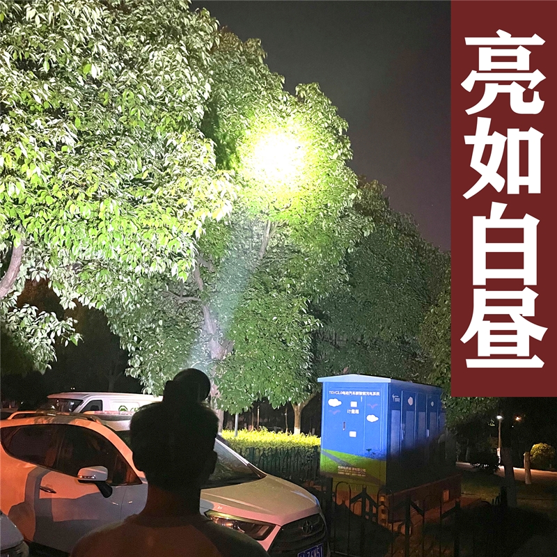 雪量头灯大光斑大功率持久续航锂电强光夜钓户外高亮度顶戴式激光-图1