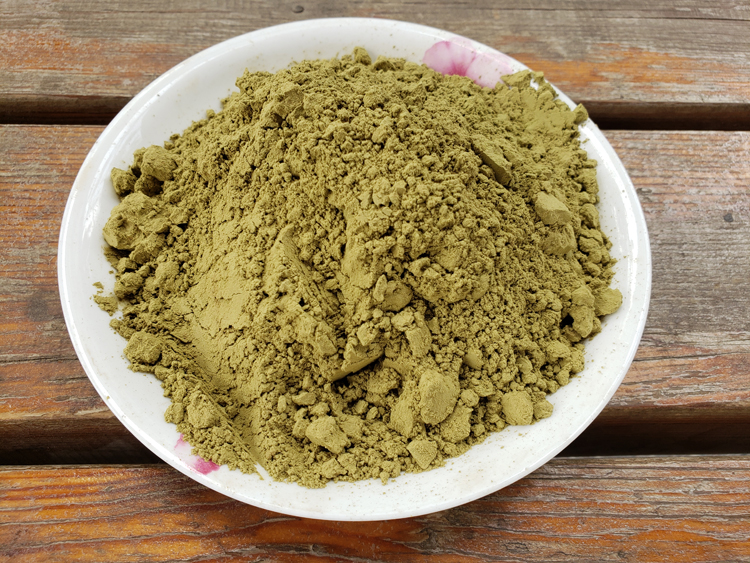 纯荷叶灰粉130g 古法炮制荷叶灰茶 锻烧荷叶灰碳正品中药材超细 - 图1