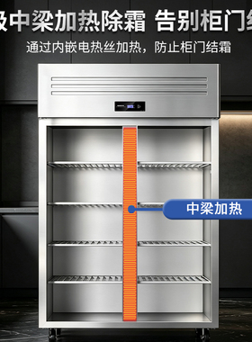 志高商用立式蔬果冷藏展示柜