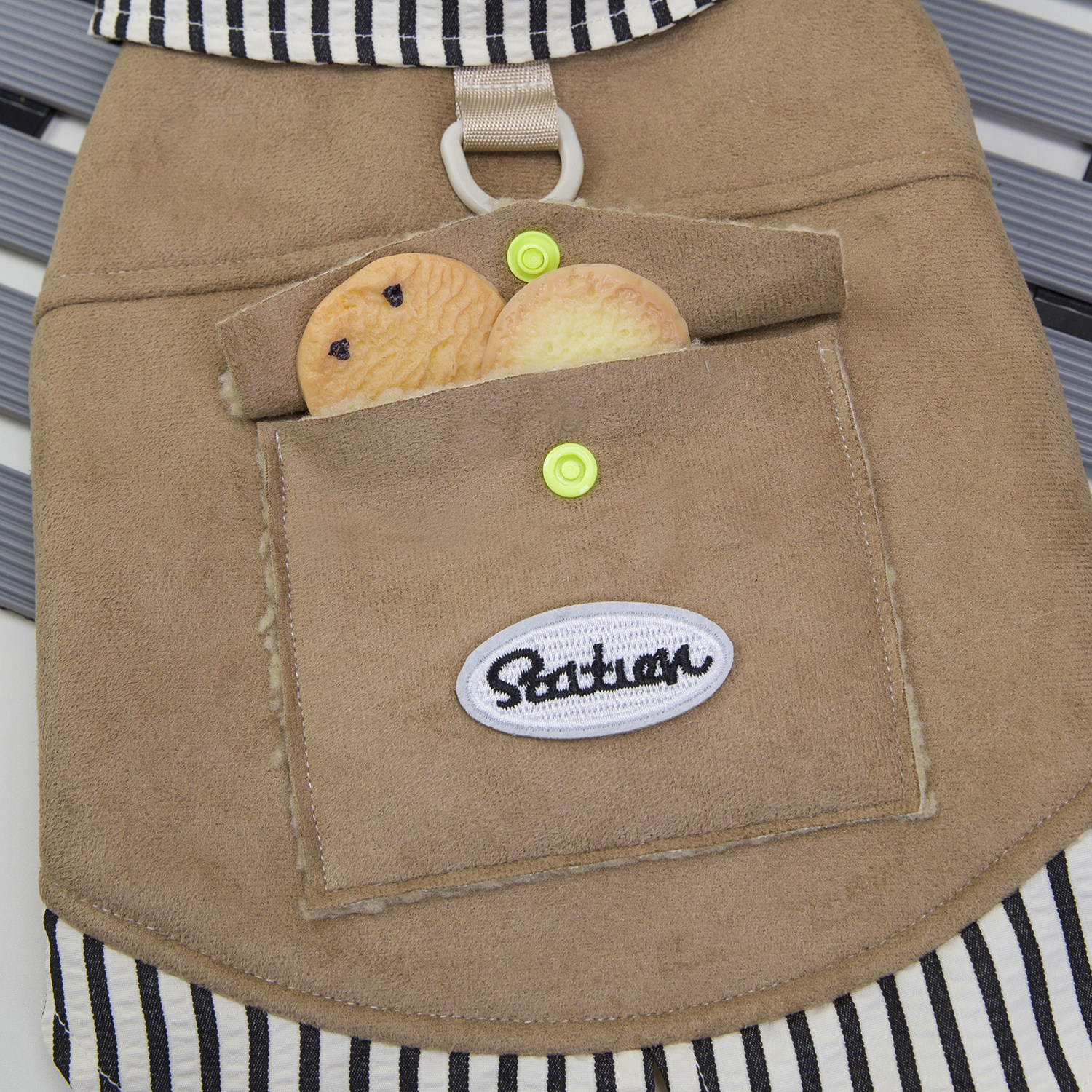 狗狗衣服秋冬款外套加绒保暖宠物猫咪泰迪比熊小鹿犬带牵引扣棉衣,淘宝优惠券,粉丝福利购,淘宝优惠卷