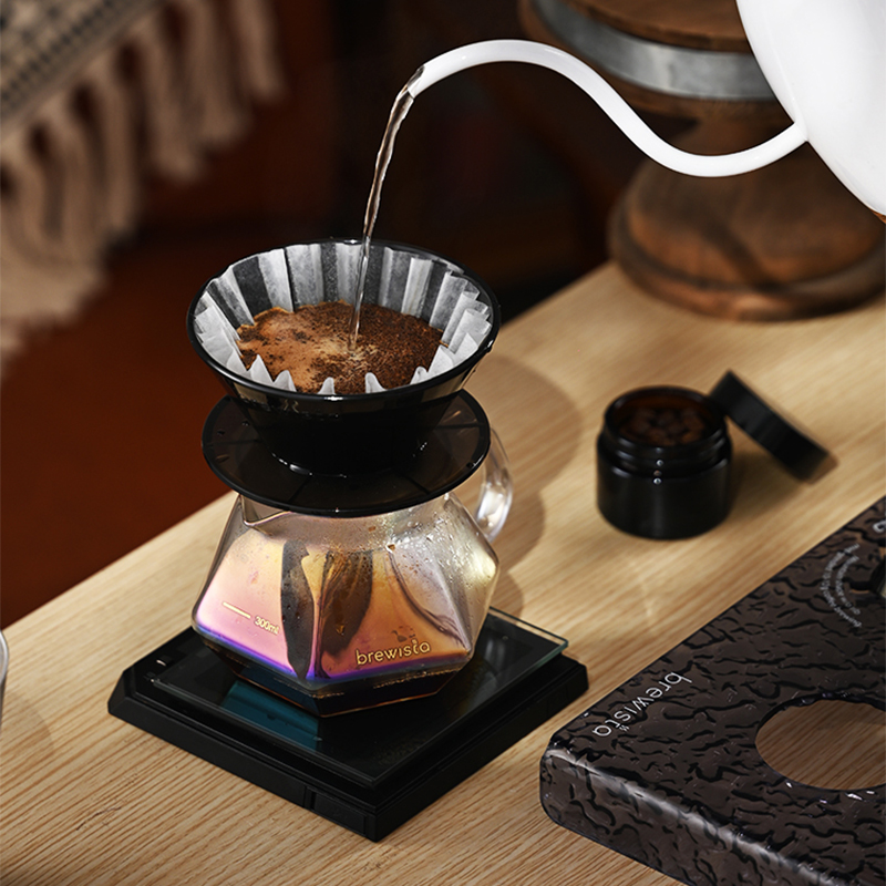 Brewista魔方滤杯磁吸滴滤模块化组合手冲咖啡器具蛋糕V60过滤器-图1
