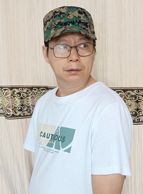 定制调节大头围迷彩战术鸭舌帽男