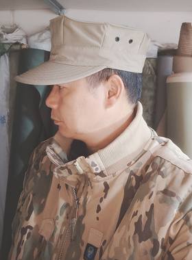 户外美式卡其战术八角帽鸭舌帽男