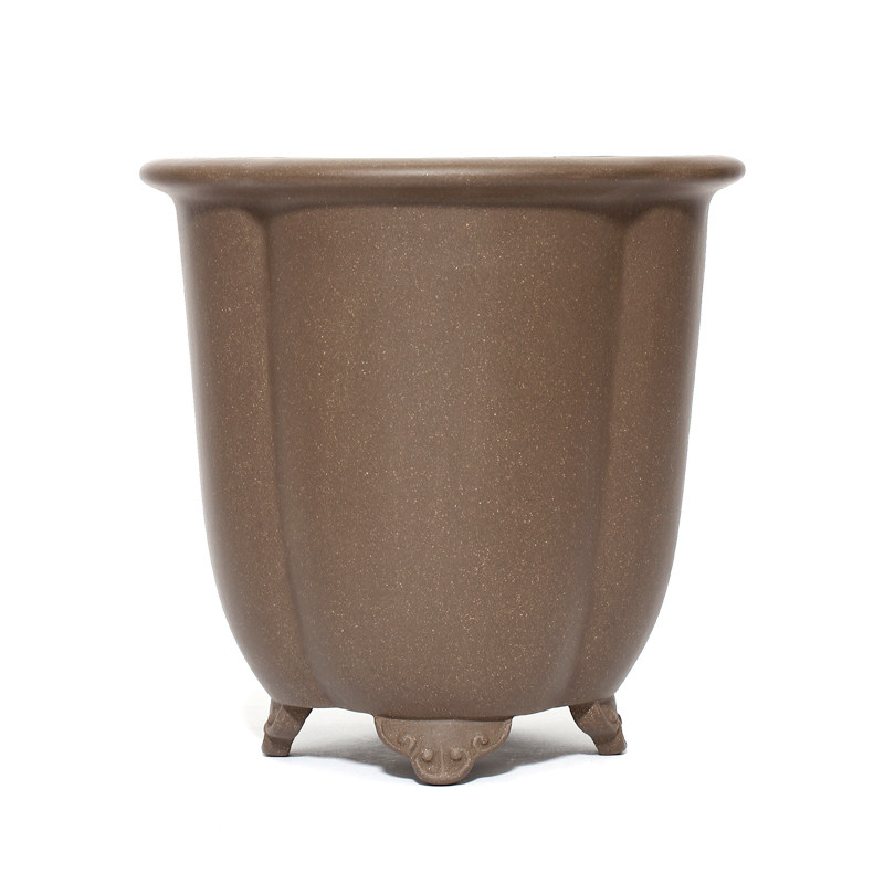 清香阁紫砂盆 手工云脚海棠口兰花盆 原矿老泥料古雅室内客厅花卉,淘宝优惠券,粉丝福利购,淘宝优惠卷