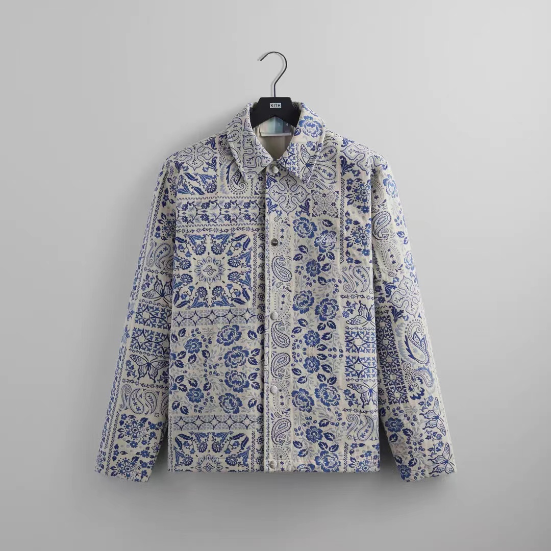 KITH Tapestry Coaches Jacket-图3