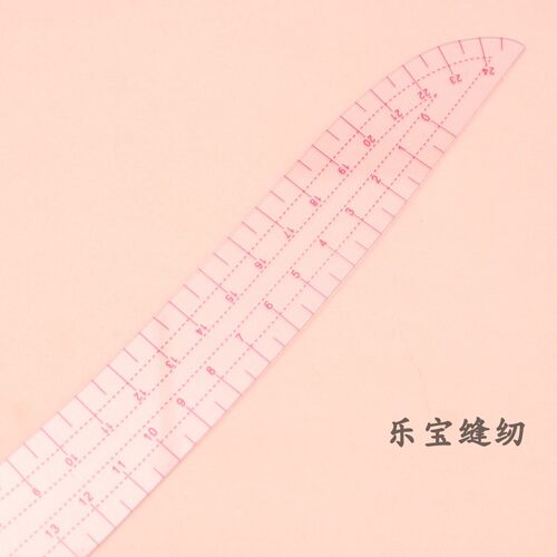 逗号曲线尺逗号型曲线尺3231 6字尺服装设计裁剪打板制版工具 - 图1