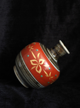 中古孤品花瓶日式花器摆件