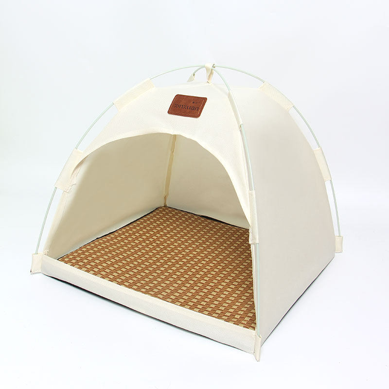 猫窝帐篷猫咪房夏季中小型狗窝户外宠物帐篷可拆洗半封闭猫屋批发,淘宝优惠券,粉丝福利购,淘宝优惠卷