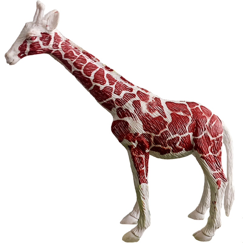 仿真动物模型家禽鸡鸭鹅白兔奶牛羊狗猫驴子马儿童玩具幼儿园教具 - 图3