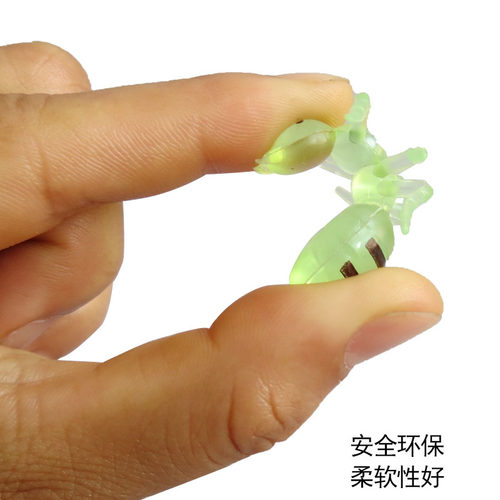 仿真虫子软胶小蚂蚁道具工蚁红蚁儿童玩具模型大昆虫教学影视造景 - 图2