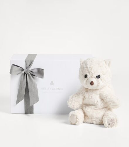 英国代购正品03.29 Bernie Bear Hand Puppet伯尼熊毛绒玩偶 礼盒 - 图1