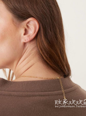 英国代购正品11.28 2025潮流导向 饰品新款 爱心镶嵌设计项链