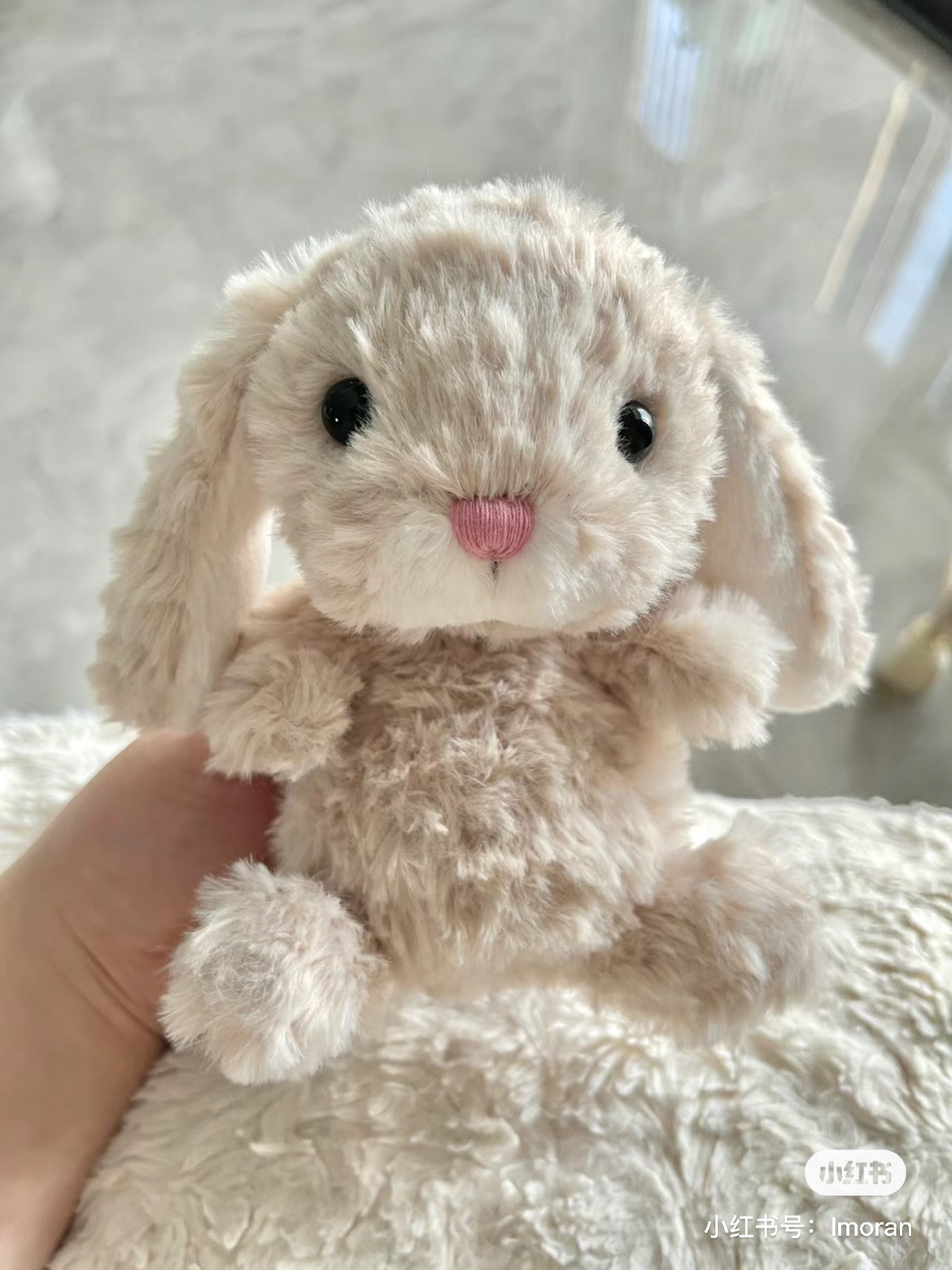 国内现货 05.24 jellycat Yummy Bunny  甜美米色小兔兔玩偶 - 图2