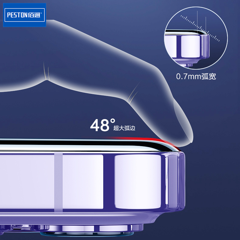 适用苹果14 iPhone14Pro plus MAX钢化膜手机贴膜防爆批防窥膜发高清透明全屏覆盖防指纹防摔防水屏幕保护 - 图2