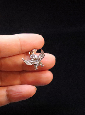 铜制迷你大鹏鸟挂件吊坠