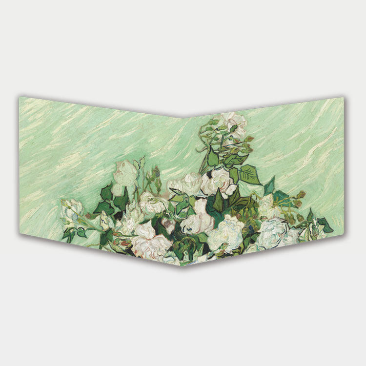 玫瑰 梵高 撕不烂纸 真正防水纸钱包 纸钱包 包邮 超薄钱包,淘宝优惠券,粉丝福利购,淘宝优惠卷