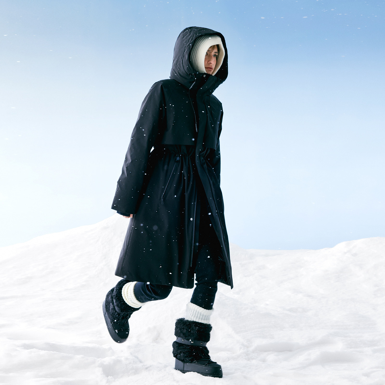 首降5折|歌莉娅95%鹅绒服男女款风衣式羽绒服防风长款外套,淘宝优惠券,粉丝福利购,淘宝优惠卷